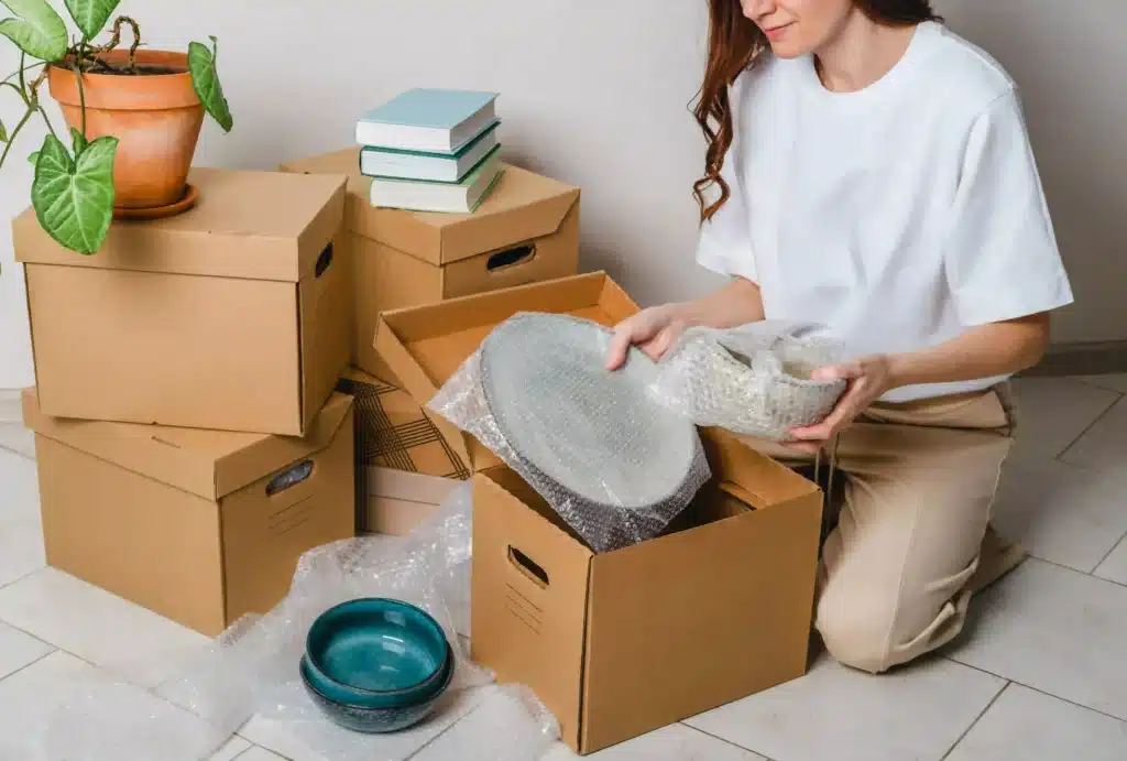how to protect fragile items in storage