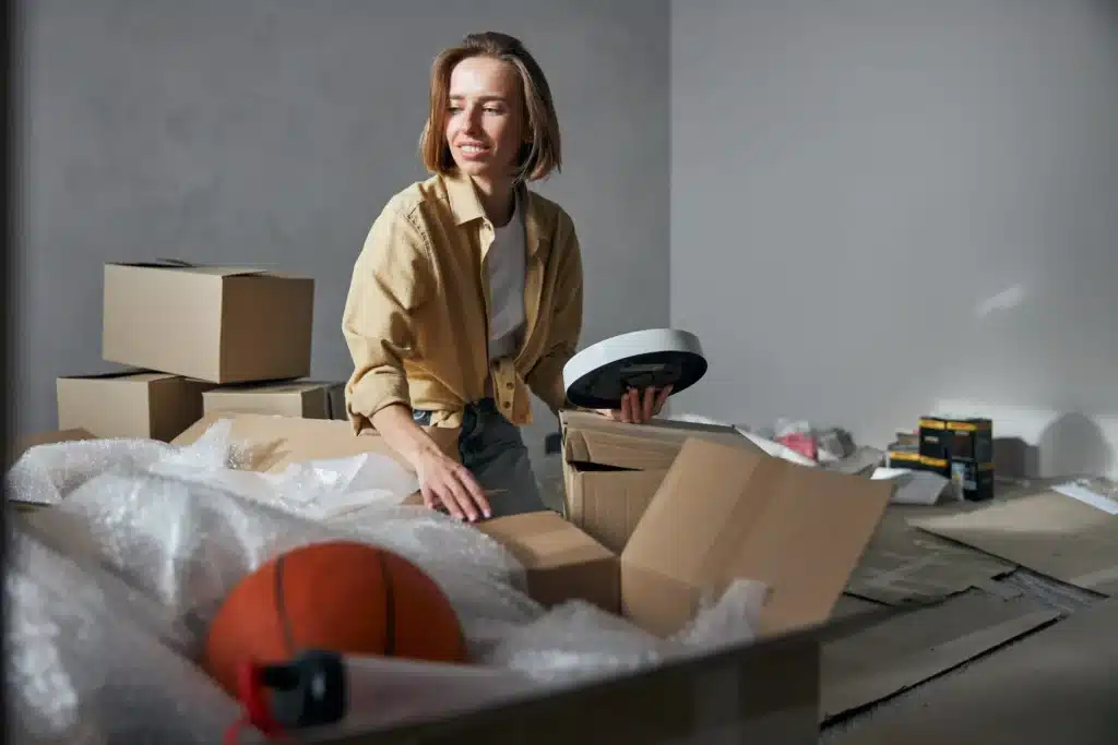 Tips to reduce waste after unpacking
