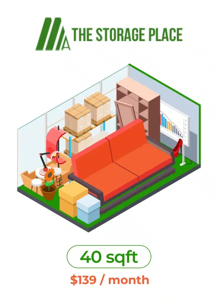 40sqft - storage space in singapore