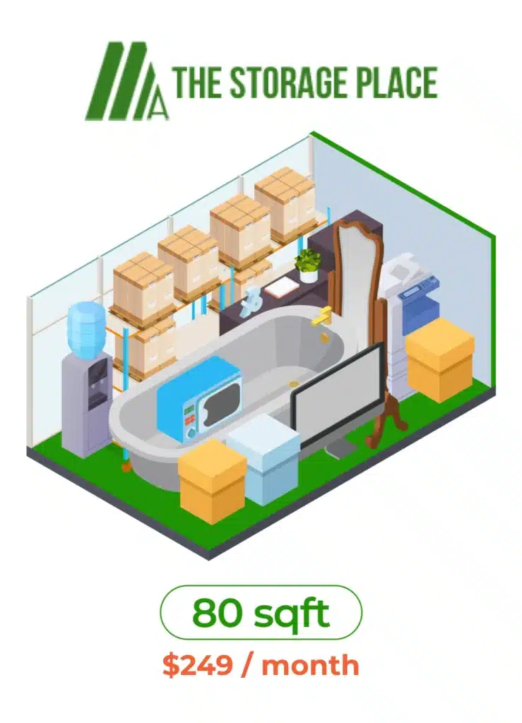 80 sqft - storage space in singapore