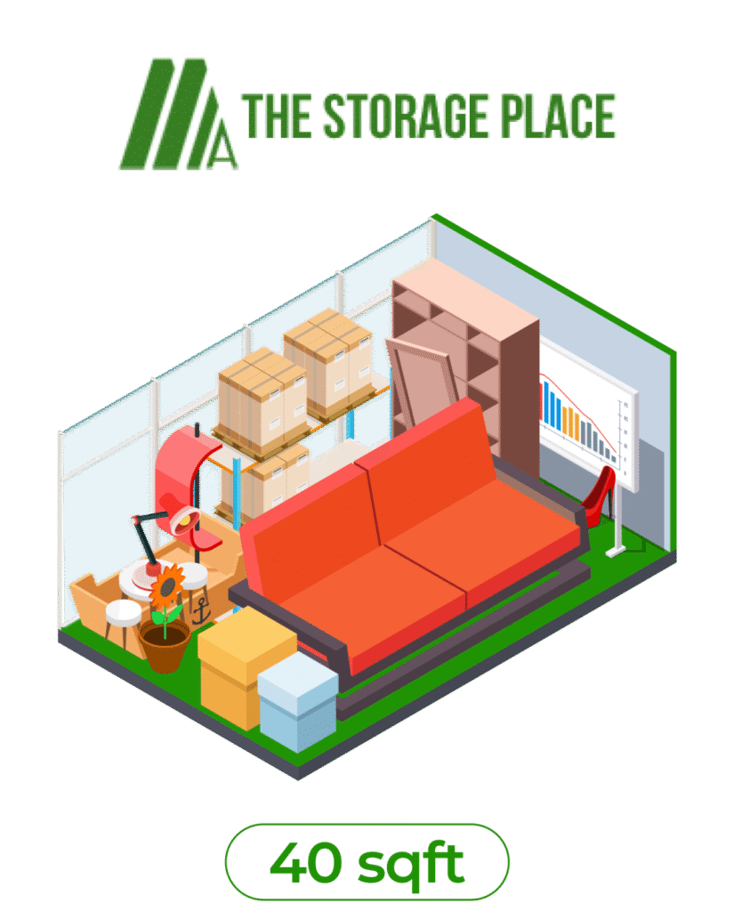 40sqft - storage space in singapore