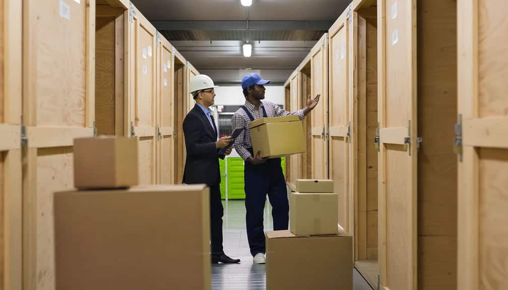 Storage facility security features